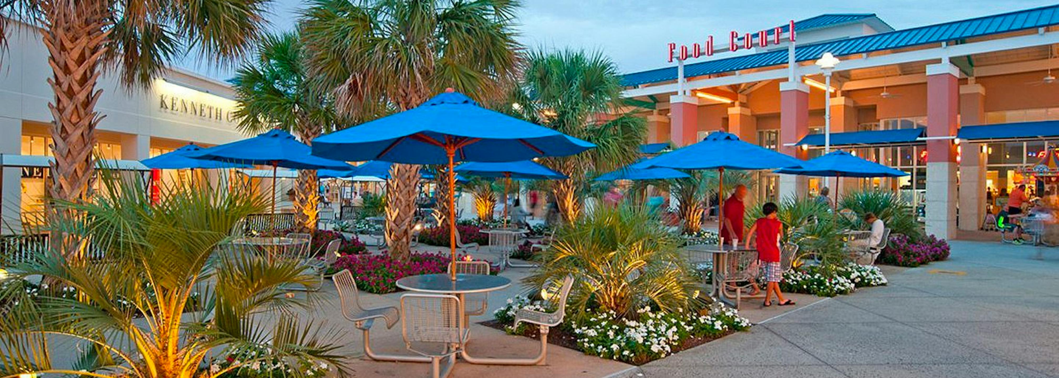 View of the Myrtle Beach Outlet Storefront