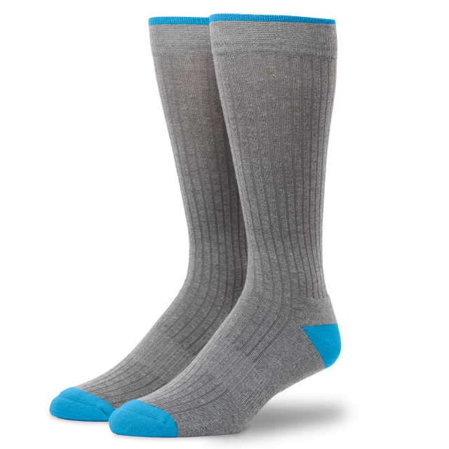 Layflat image of 6-Pack Everyday Extended Crew Socks